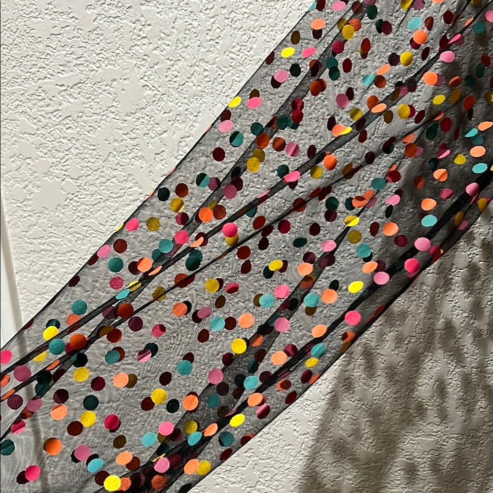 Unique Vintage Polka Dot Party Dress Size Large - Picture 4 of 7